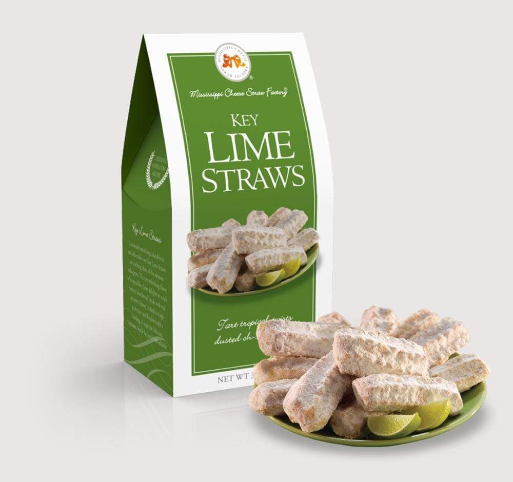 Key Lime Straws