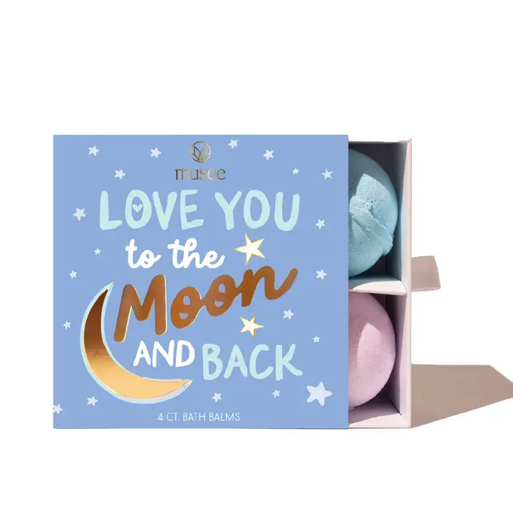 Love You To the Moon Bath Balm Set