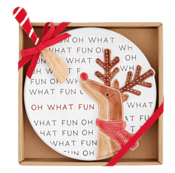 Reindeer & Santa Cheese Sets