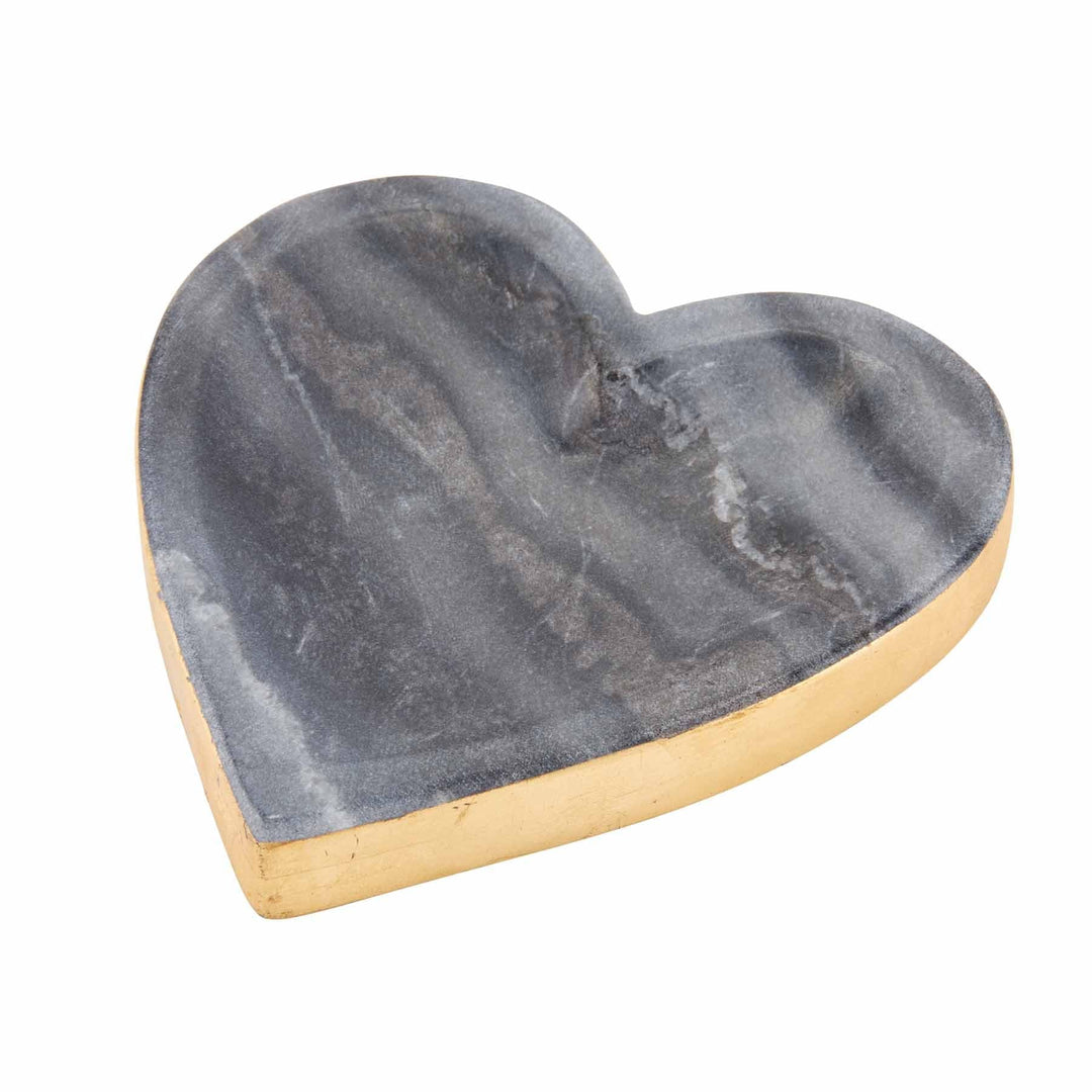 Marble Heart Trinket Trays