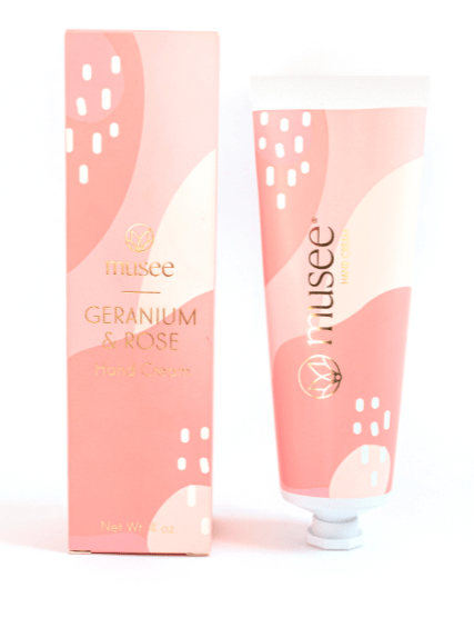 Musee Geranium + Rose Hand Cream