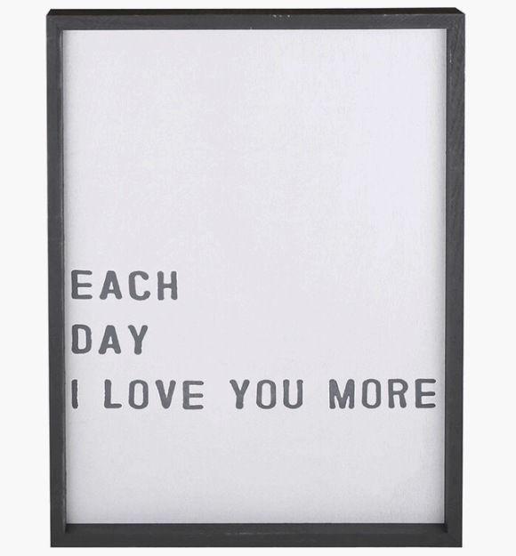 Each Day I Love You More Art