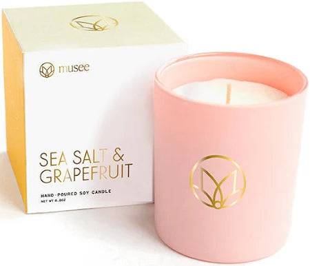 Musee Sea Salt & Grapefruit Candle