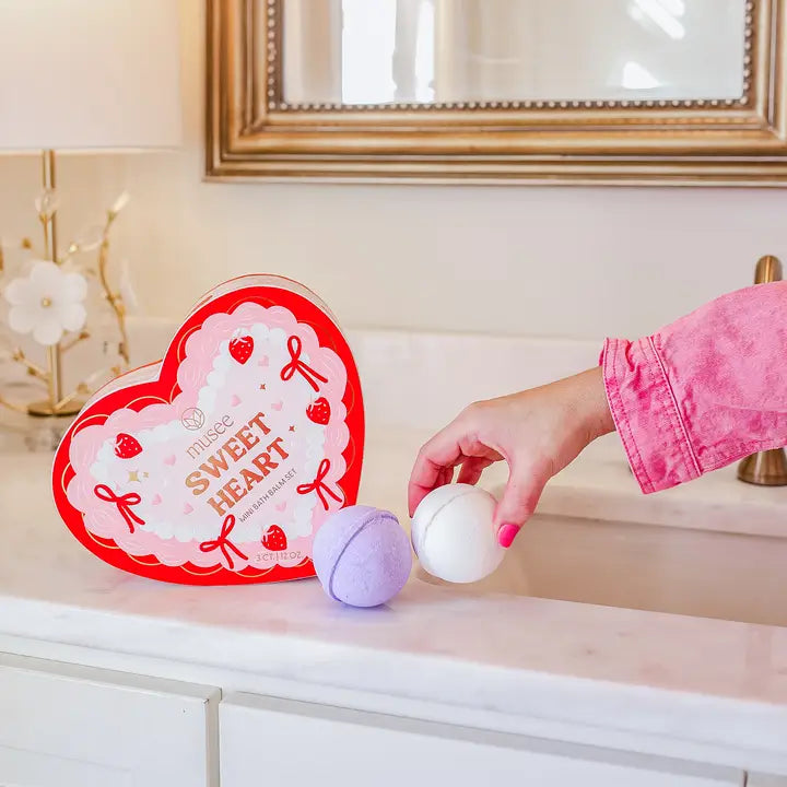 Sweet Heart Three Bath Balm Set