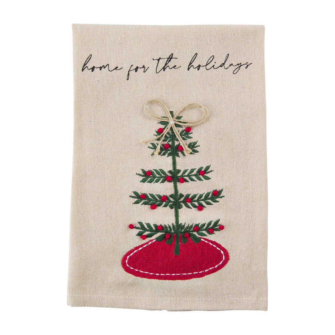 Tree French Knot Towel