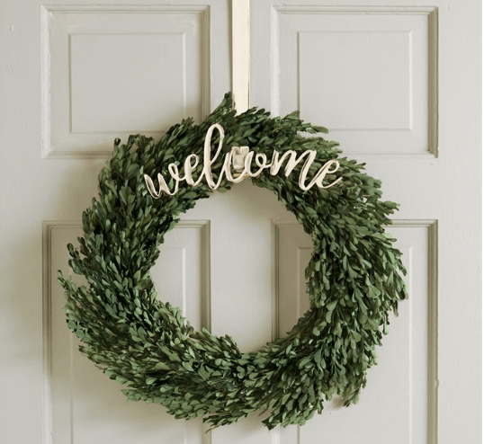 Welcome Wreath Hanger