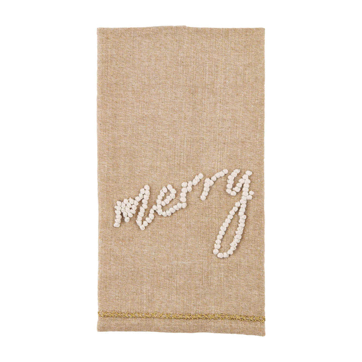 Holiday Knot Towels