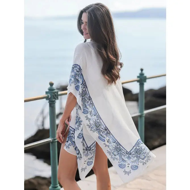 Eden Kimono- White