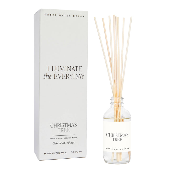 Christmas Tree Clear Reed Diffuser