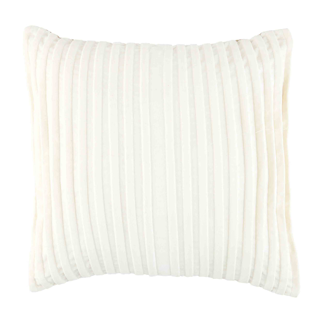 Square Pleated Velvet Pillow