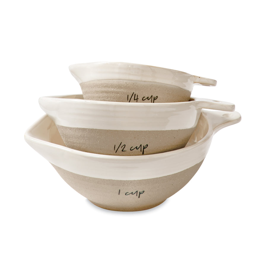 Stoneware Measuring Cups - Bloom and Petal