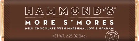Hammond's More S'more Chocolate Bar 2.25oz