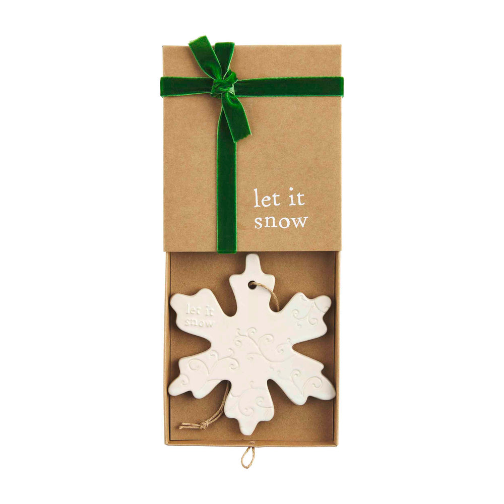 White Christmas Ornaments- BOX NOT INCLUDEDo - Bloom and Petal