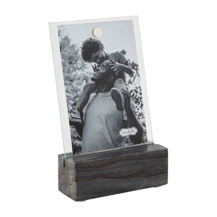 Gray Marble Stand Frame - Bloom and Petal
