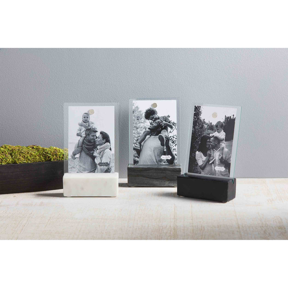 Gray Marble Stand Frame - Bloom and Petal