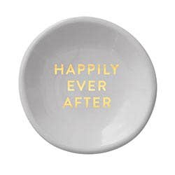 Ceramic Ring Dish & Earrings - Happily Ever After - Bloom and Petal