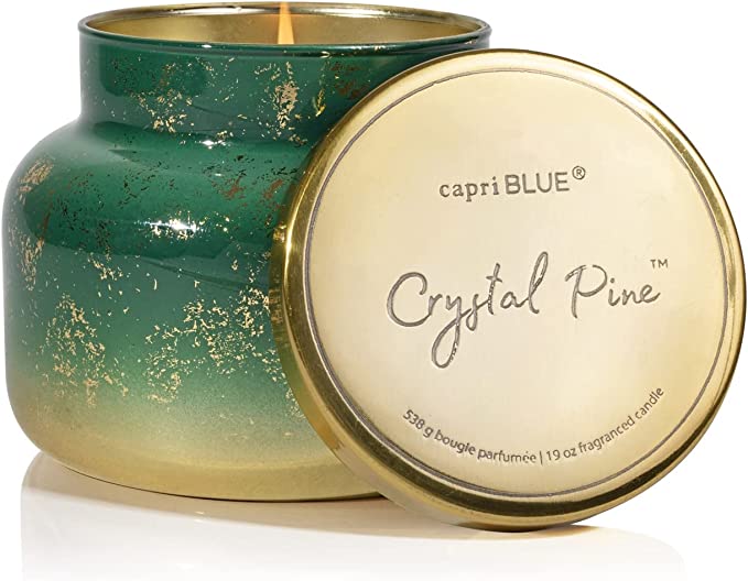 Capri Blue Crystal Pine Glimmer Candle 19oz.