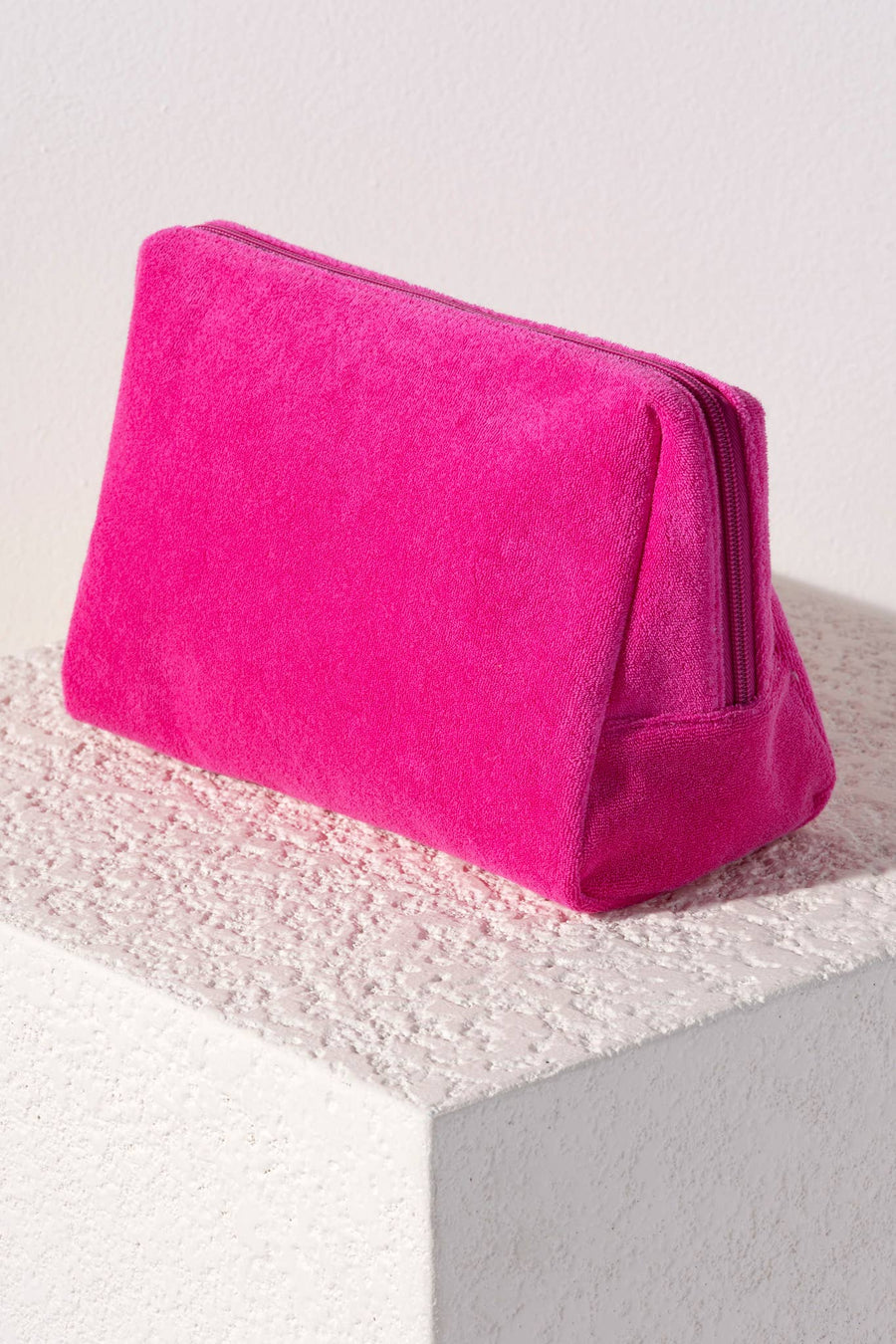 Sol Zip Pouch: Fuchsia - Bloom and Petal