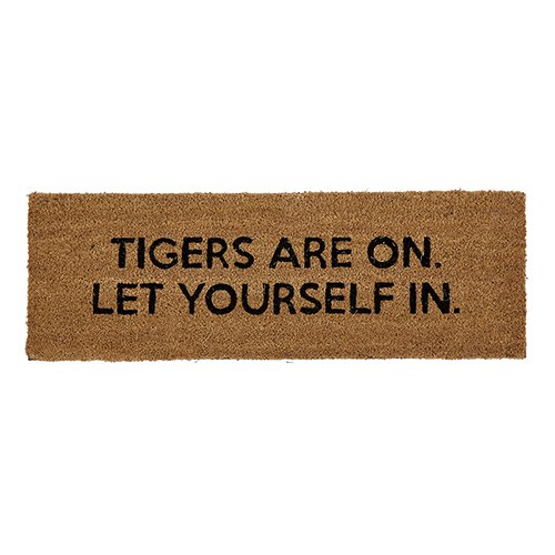 Tigers are On Door Mat - Bloom and Petal