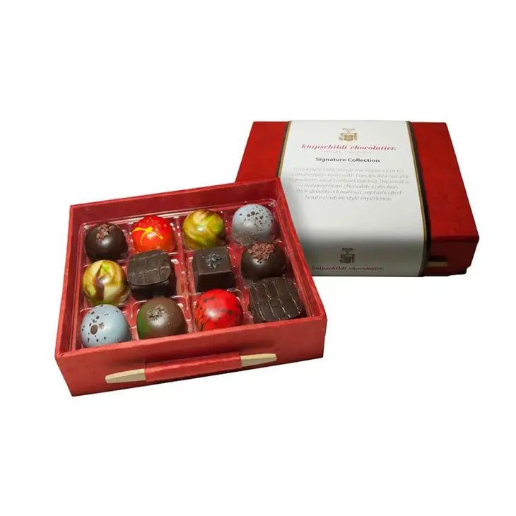 Knipschildt Signature Chocolate Truffles 12pc(Not available for shipping during summer months) - Bloom and Petal
