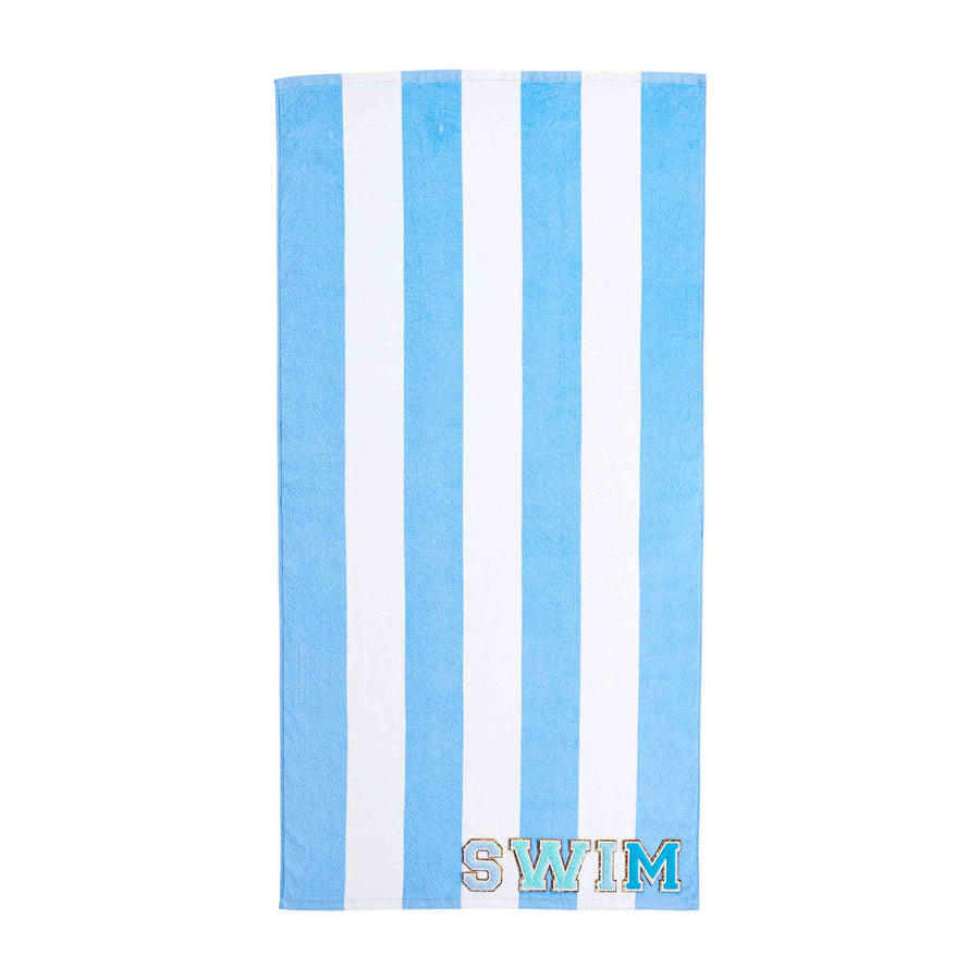Blue Patch Beach Towel - Bloom and Petal
