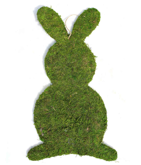 Moss Bunny Door Decor - Bloom and Petal