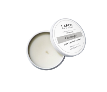 LAFCO Champagne Travel Candle - Bloom and Petal