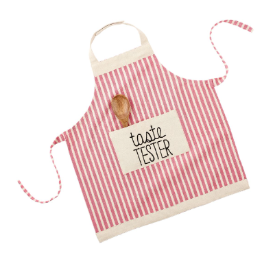 Kids Striped Apron & Spoon Sets - Bloom and Petal