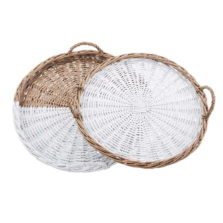 Willow Basket Tray Set - Bloom and Petal