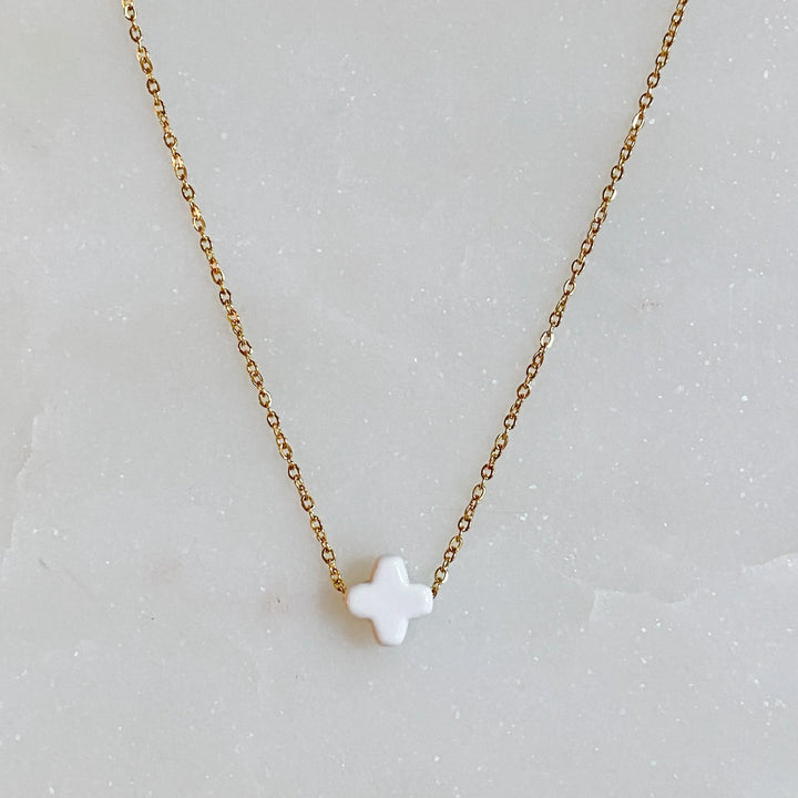 So very Blessed Cross Necklace - Bloom and Petal