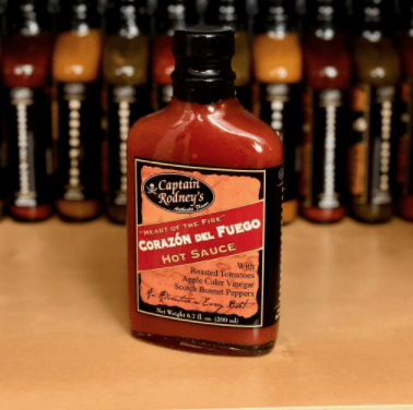 Bellbuckle Rubs Captain Rodney's Private Reserve - Corazon del Fuego Hot Sauce