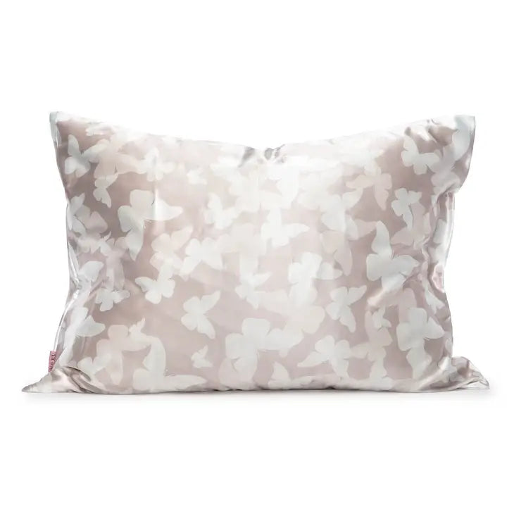 Kitsch Satin Pillowcase Standard - Champagne Butterfly - Bloom and Petal