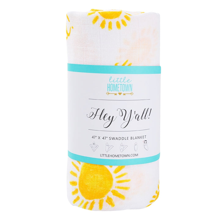 Hey Y'all Baby Swaddle - Bloom and Petal