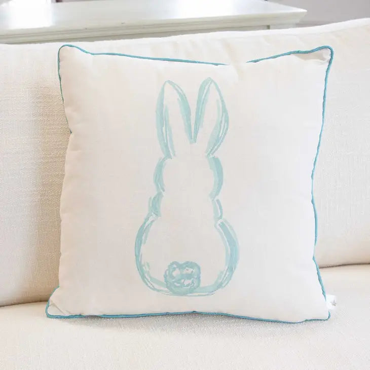 Bunny Square Pillow