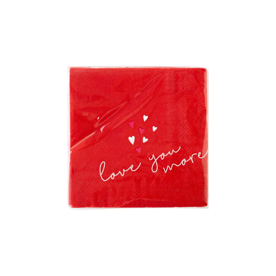 Love You More Cocktail Napkin - Bloom and Petal