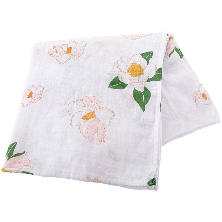 Southern Magnolia Baby Swaddle - Bloom and Petal