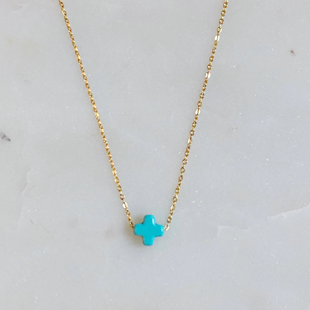 So very Blessed Cross Necklace - Bloom and Petal