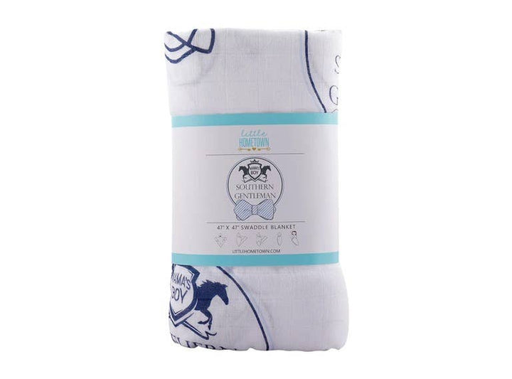 Southern Gentleman Baby Swaddle