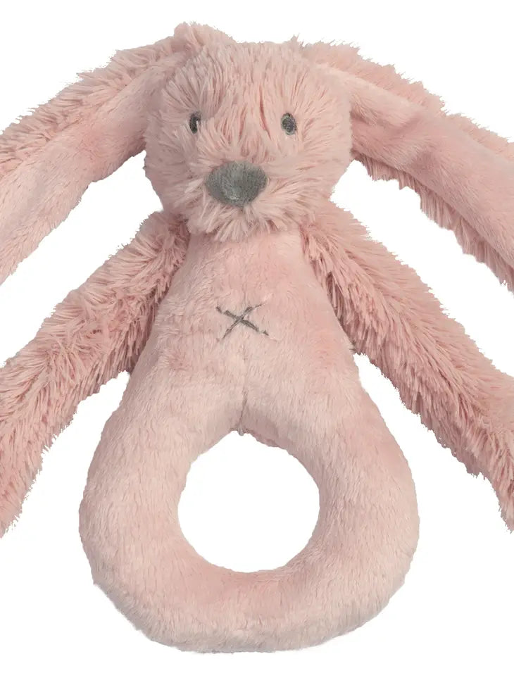 Pink Rabbit Rattle - Bloom and Petal