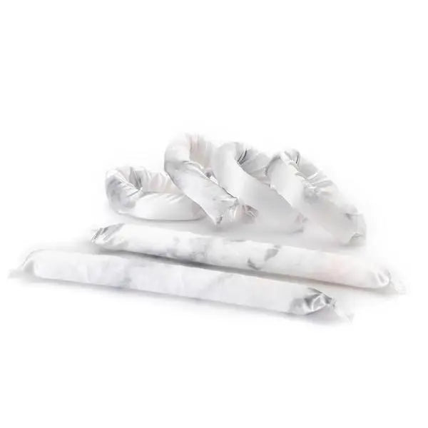 Kitsch Satin Heatless Pillow Rollers 6pc- Soft Marble - Bloom and Petal