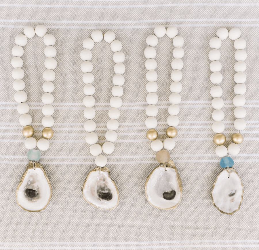 Grit and Grace Studio Jewelry Petite Oyster Shell Blessing Beads