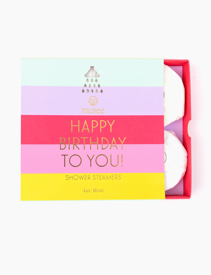 Birthday Shower Steamers By Musee - Bloom and Petal