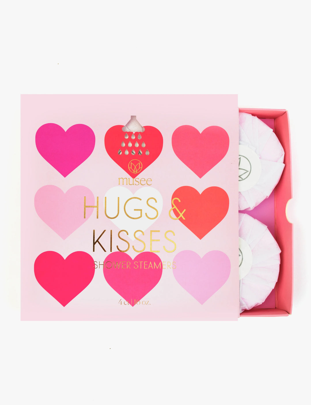 Hugs and Kisses Shower Steamers By Musee