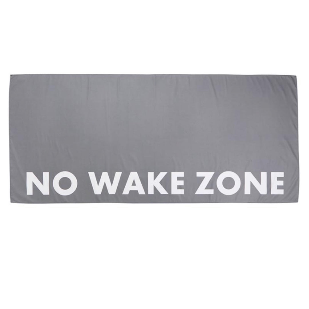 No Wake Zone Oversized Beach Towel - Bloom and Petal