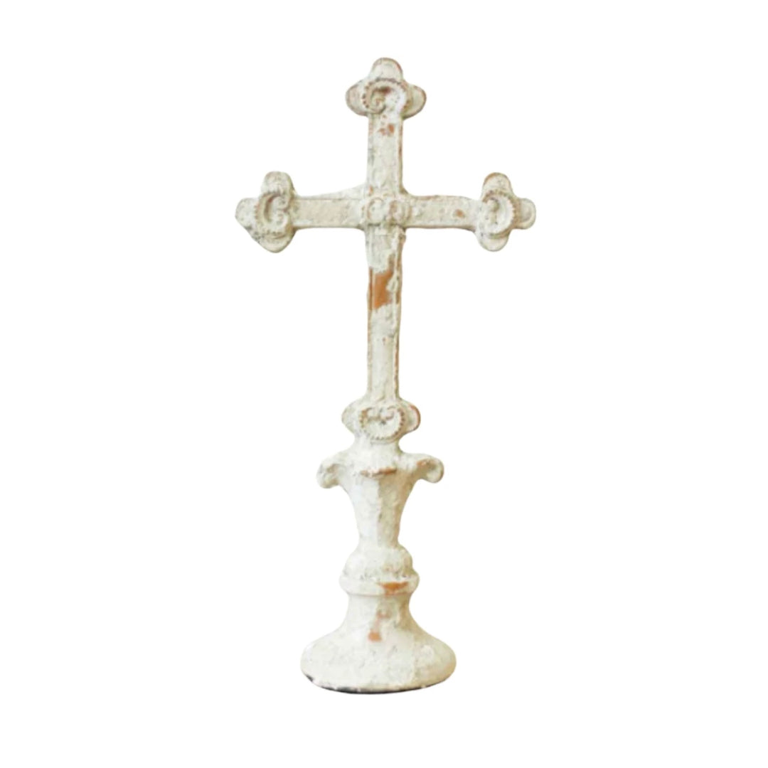 San Marco Cross in Antique Cream - Bloom and Petal