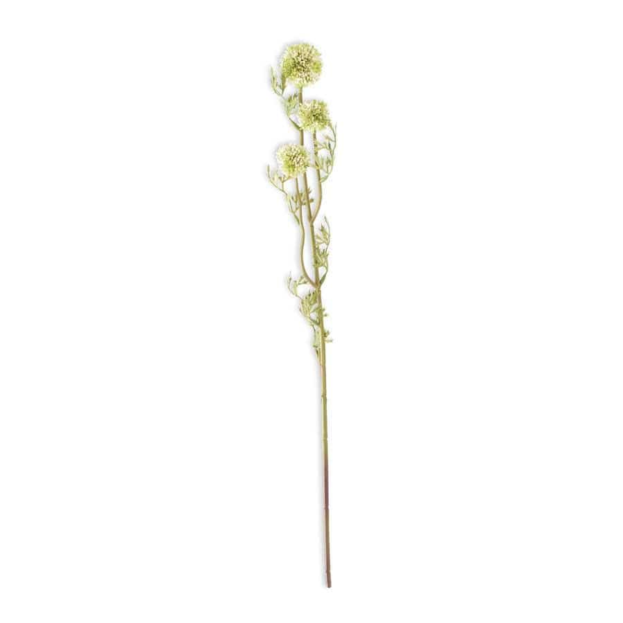 K&K Silk Light Green Mini Allium Stem