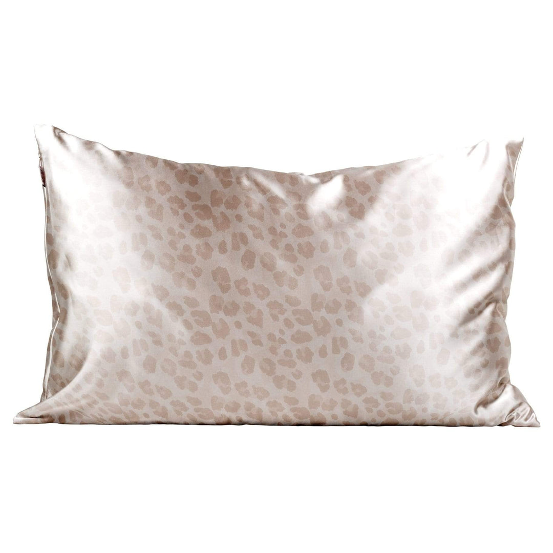 Kitsch Leopard Kitsch Satin Pillow Case- Standard