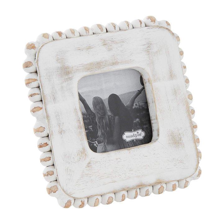 Mudpie Picture Frame Square Beaded Edge Frames