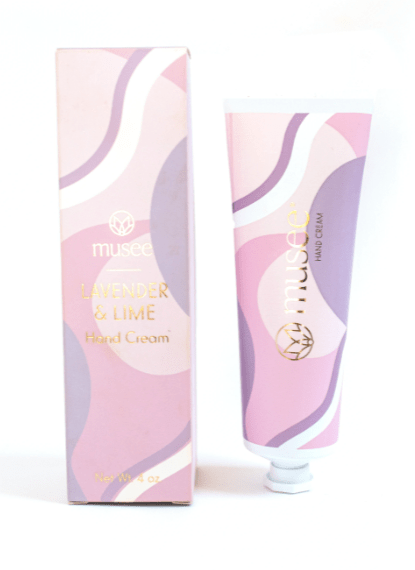 Musee Bath Lotion Lavender + Lime Hand Cream