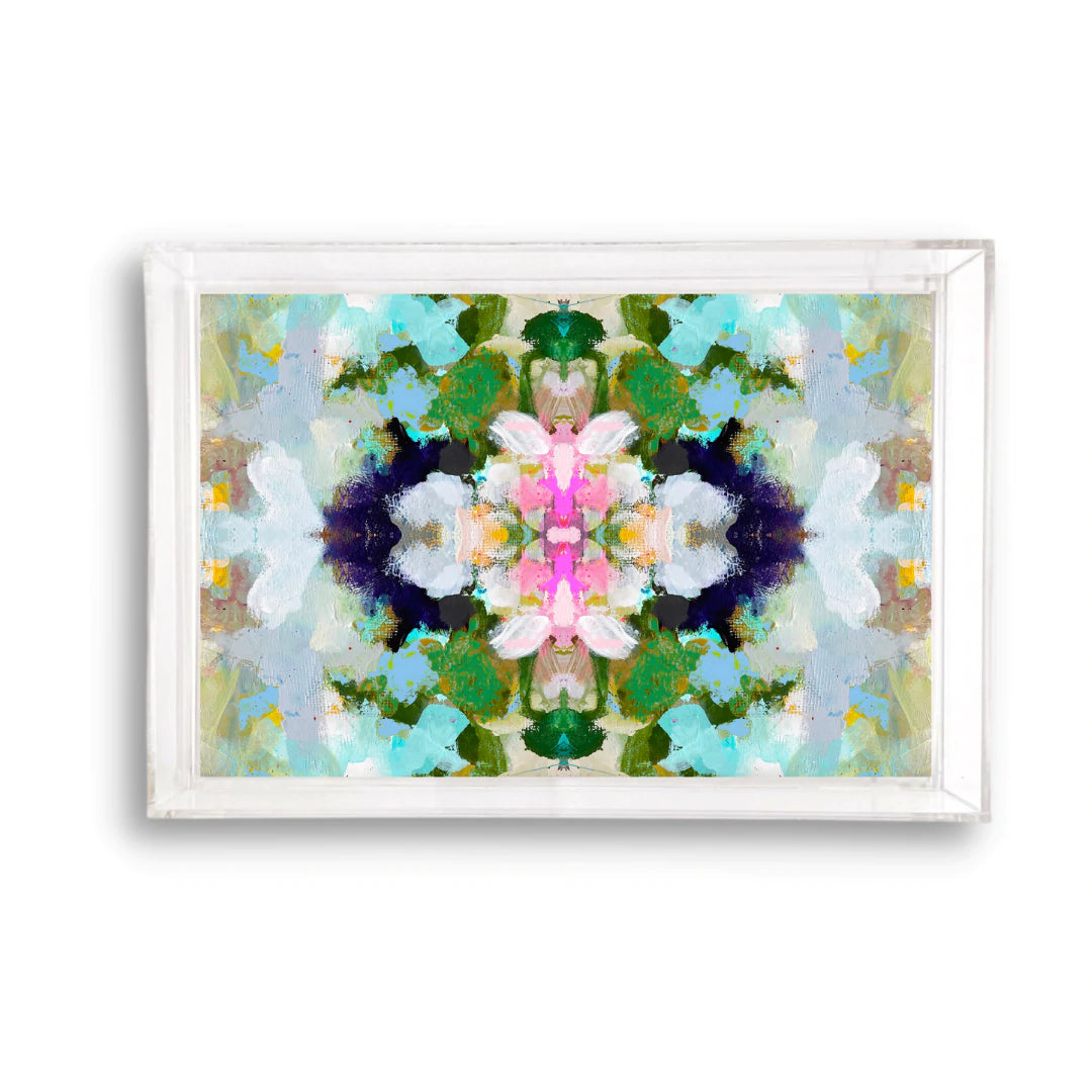 Laura Park Nantucket Bloom Acrylic Tray - Bloom and Petal